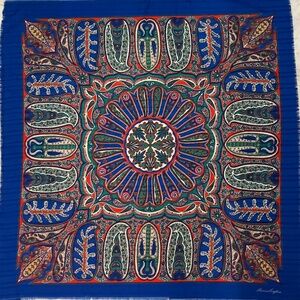 Laura Borghese Scarf 40" x 40" 100% Cotton